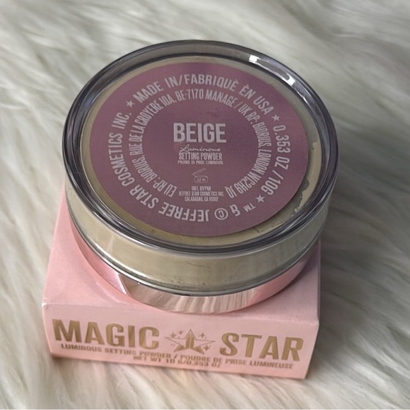Jeffree Star Beige Luminous Magic Star Weightless Setting Powder NEW 10G NIB - Picture 5 of 14